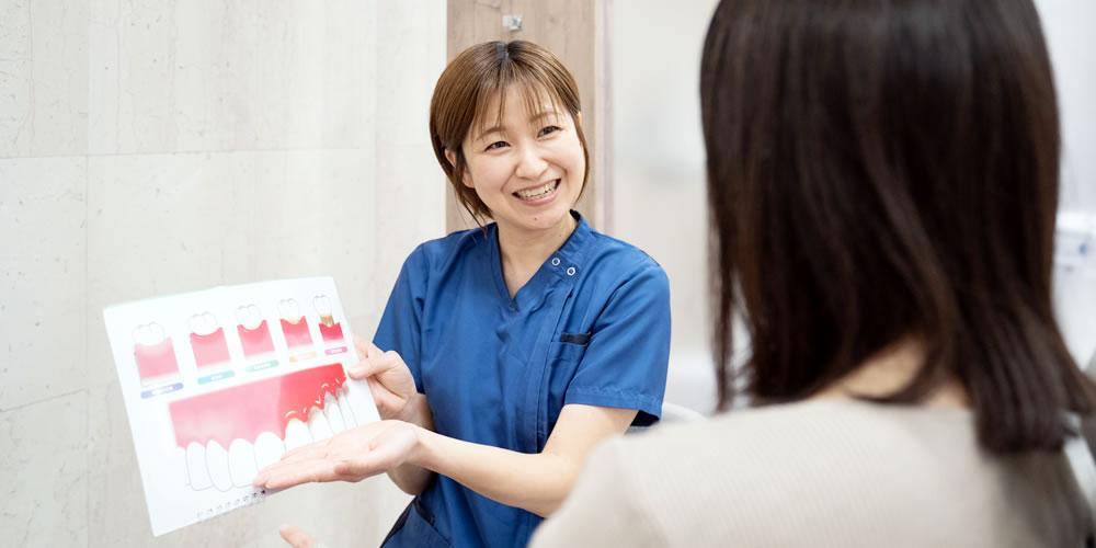 痛みを抑えた優しい歯科治療