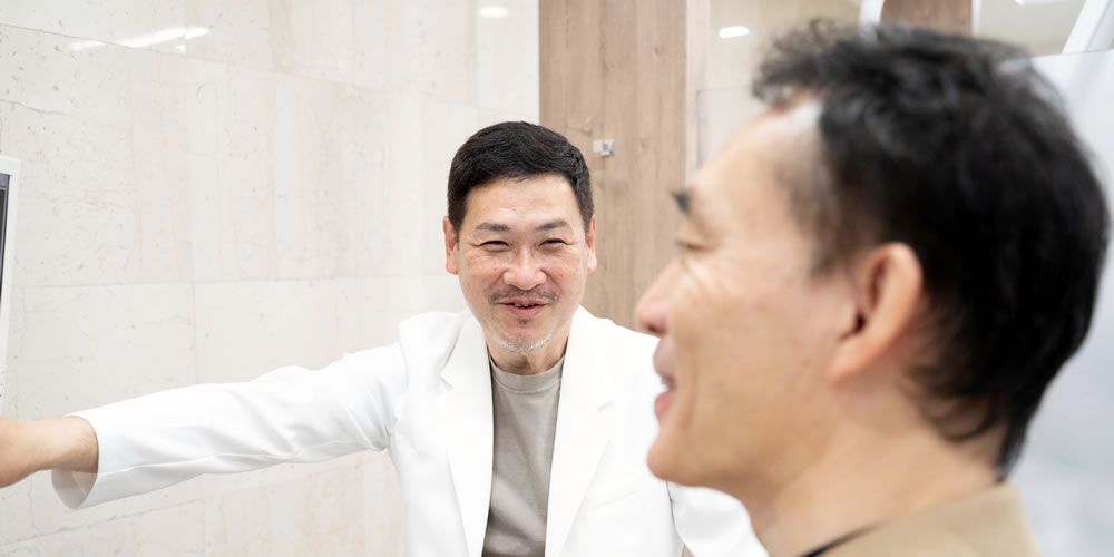 見た目と機能性にこだわった部分入れ歯治療
